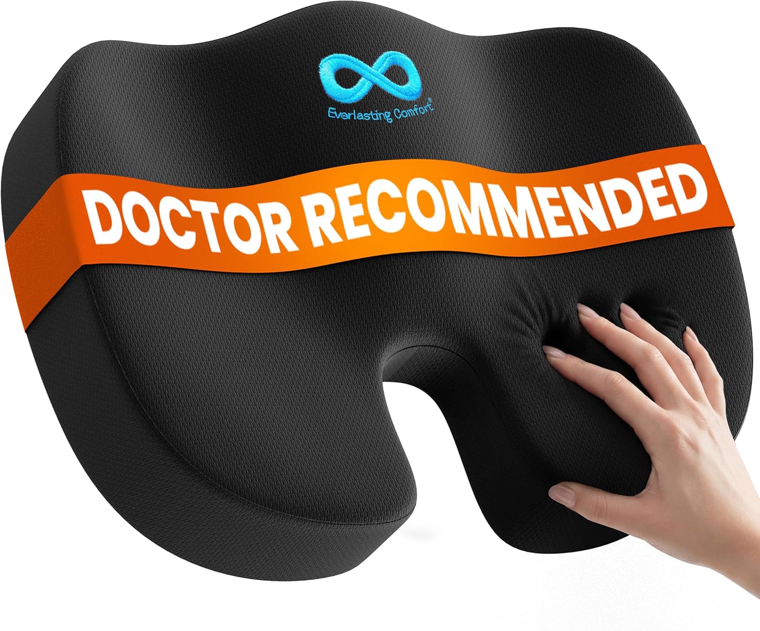 Everlasting Comfort Seat Cushion — black
